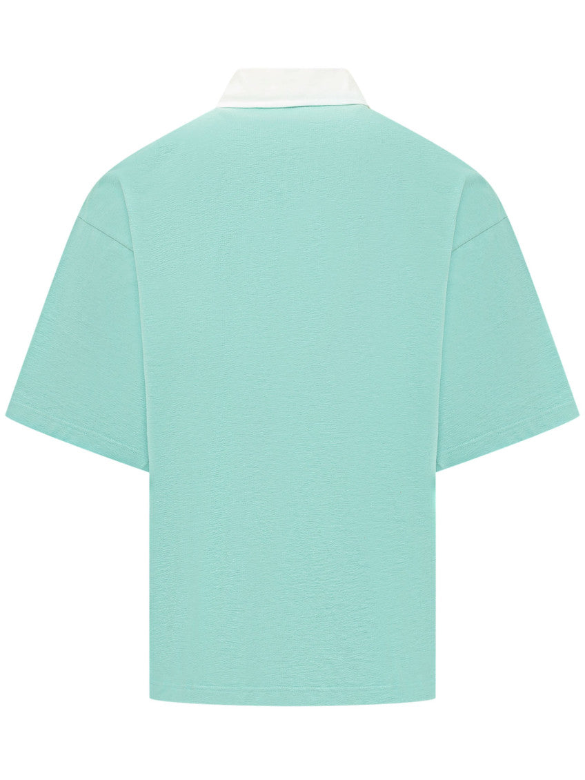 Multicolor Graphic Shirt Collar Polo 2
