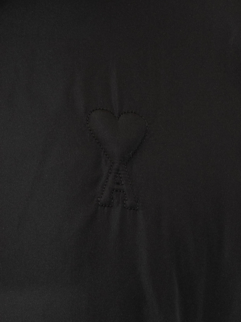 Black Mock Collar Jacket 4