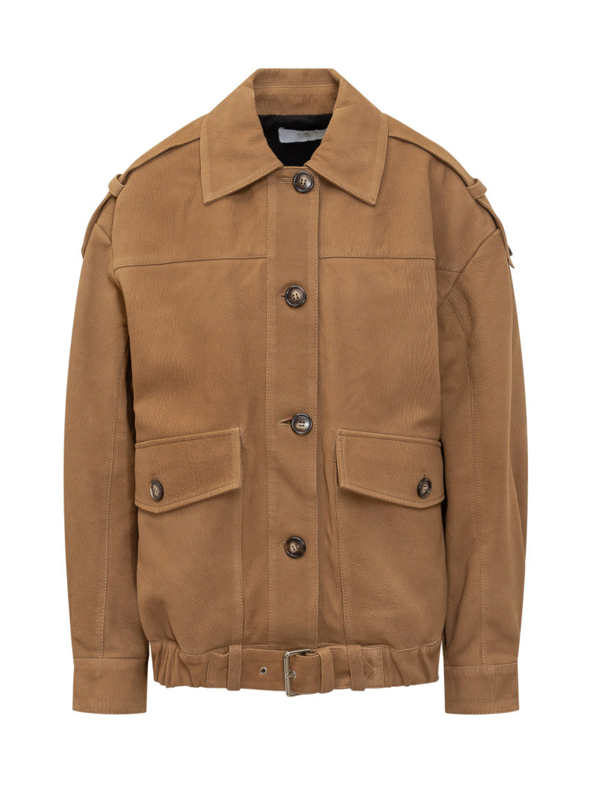 Brown Shirt Collar Jacket 1
