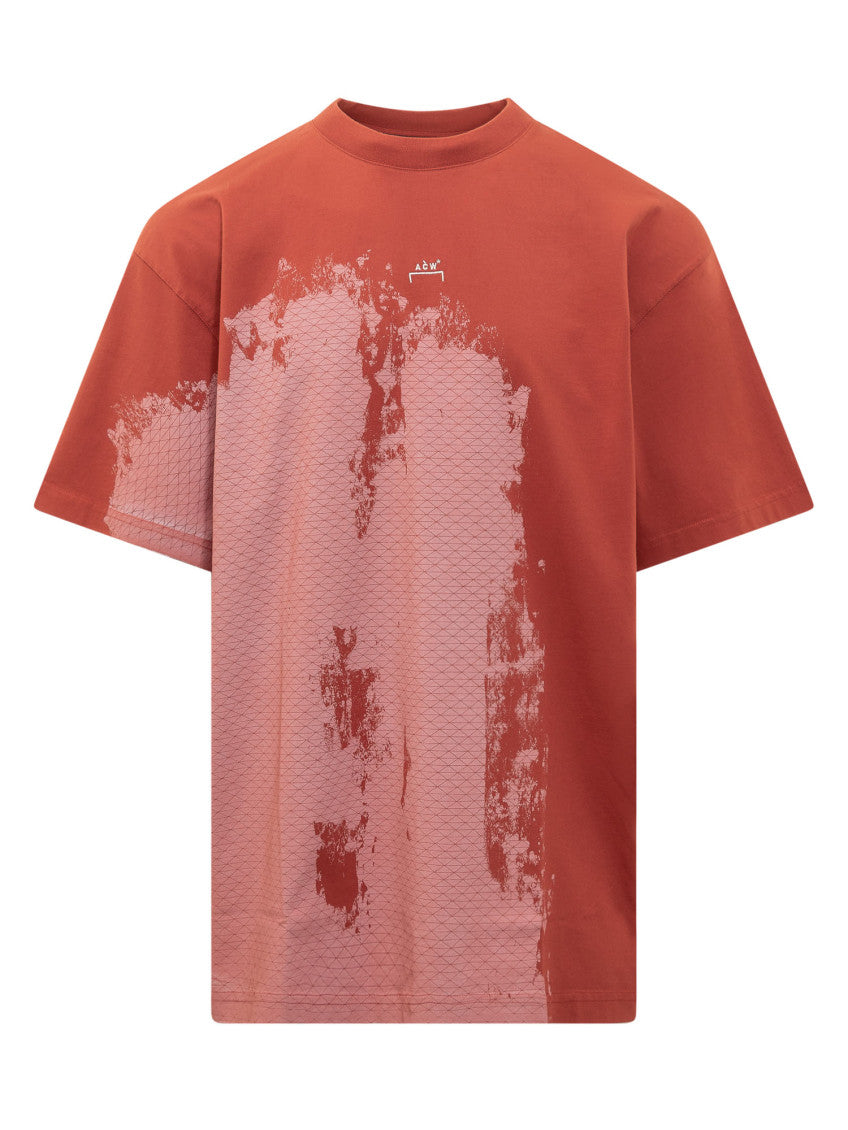Red Crew Neck T-Shirt 1