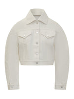 White Shirt Collar Jacket 1
