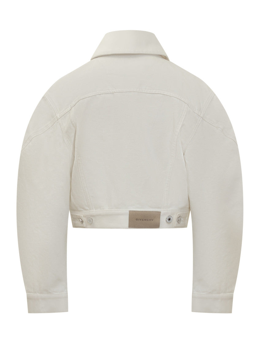 White Shirt Collar Jacket 2