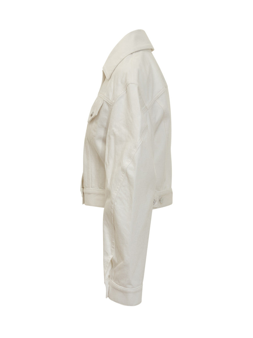 White Shirt Collar Jacket 3