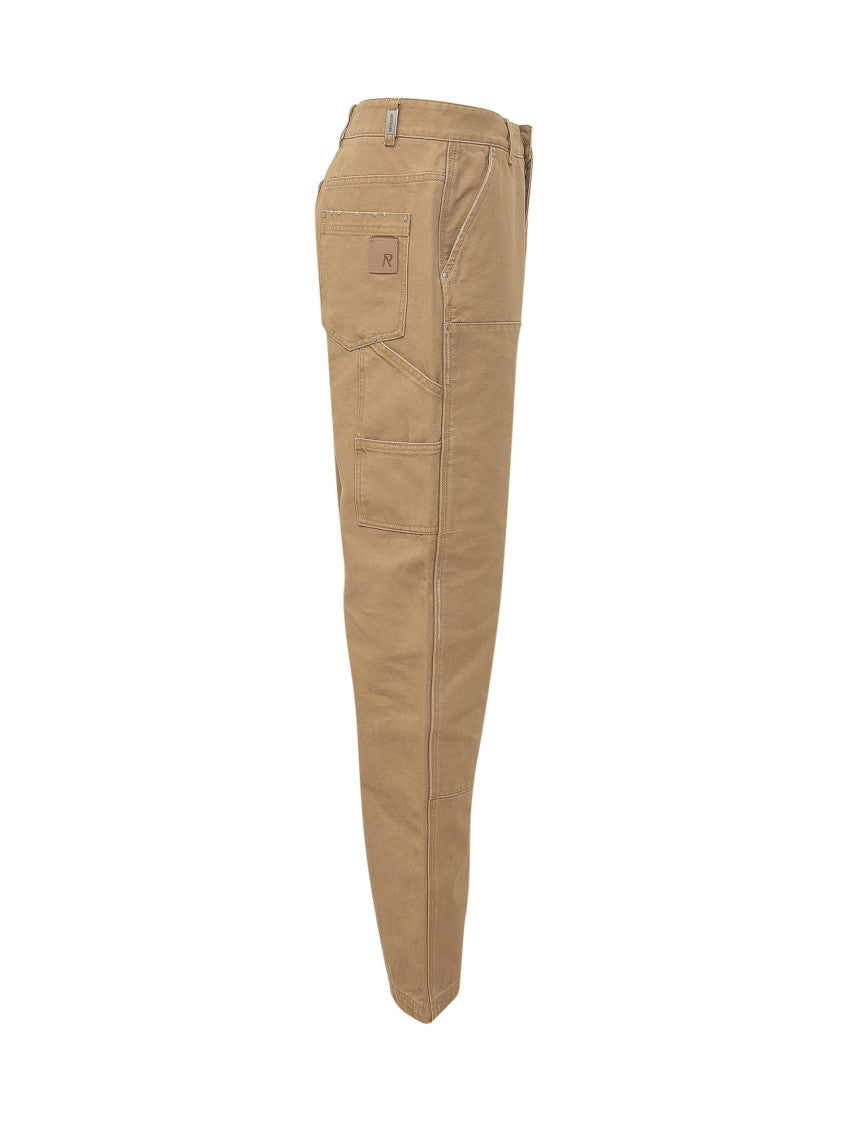 Brown Regular Cargos Pants 2