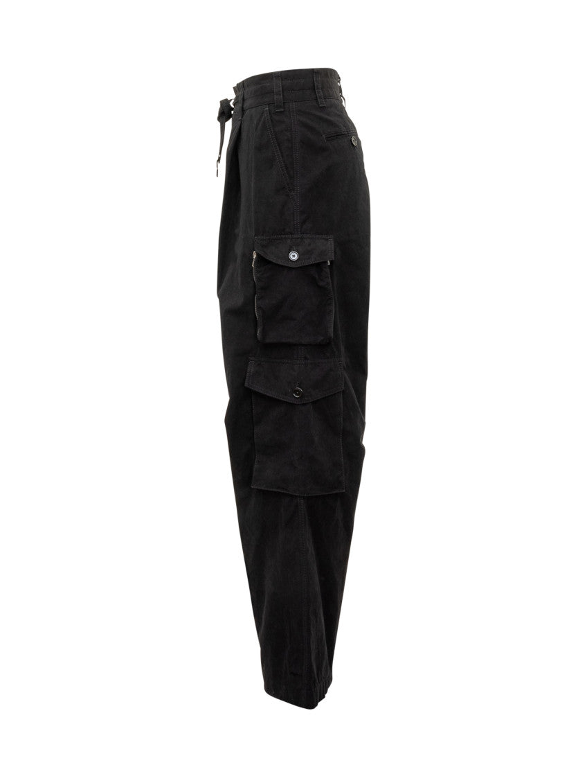 Black Loose Cargos Pants 2