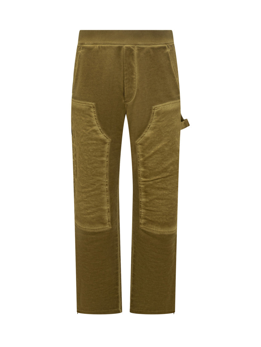 Brown Relaxed Cargos Pants 1