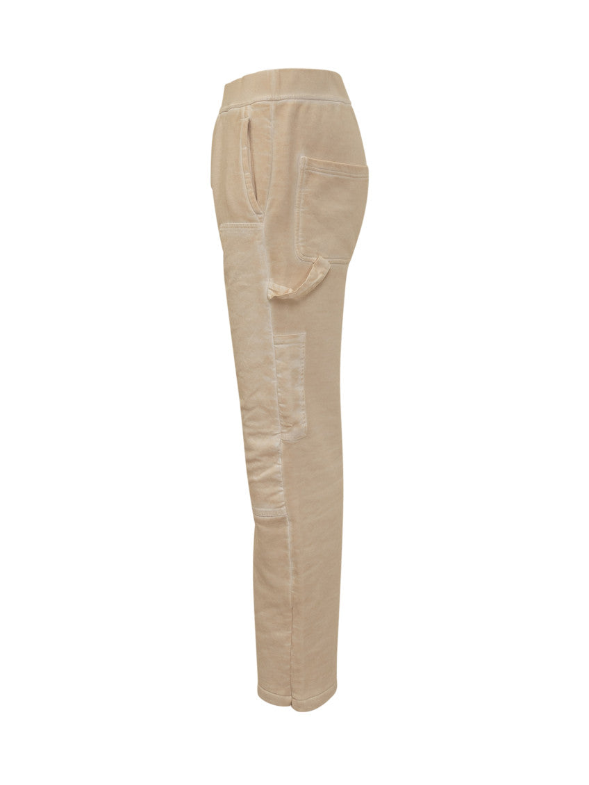 Beige Straight Cargos Pants 2