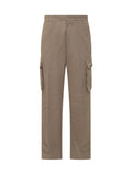 Beige Relaxed Cargos Pants 1