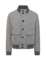 Grey Solid Jacket 1