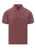 Red Solid Shirt Collar Polo 1