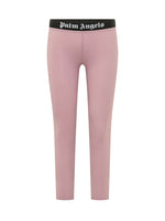Pink Skinny Elasticated Pants 1