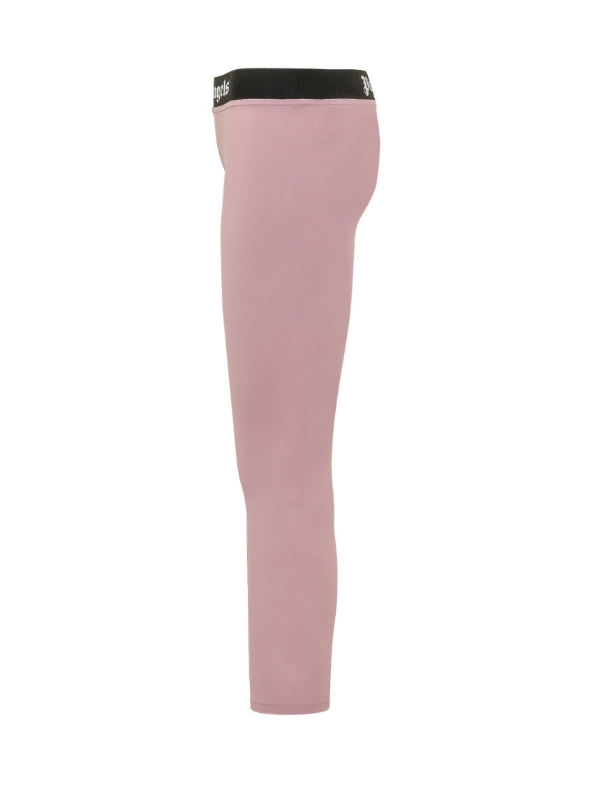 Pink Skinny Elasticated Pants 3