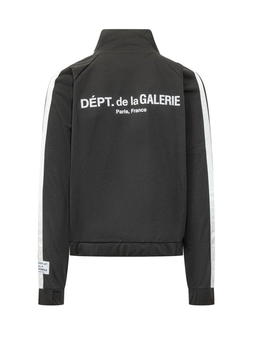 Black Mock Collar Sweatshirt 3