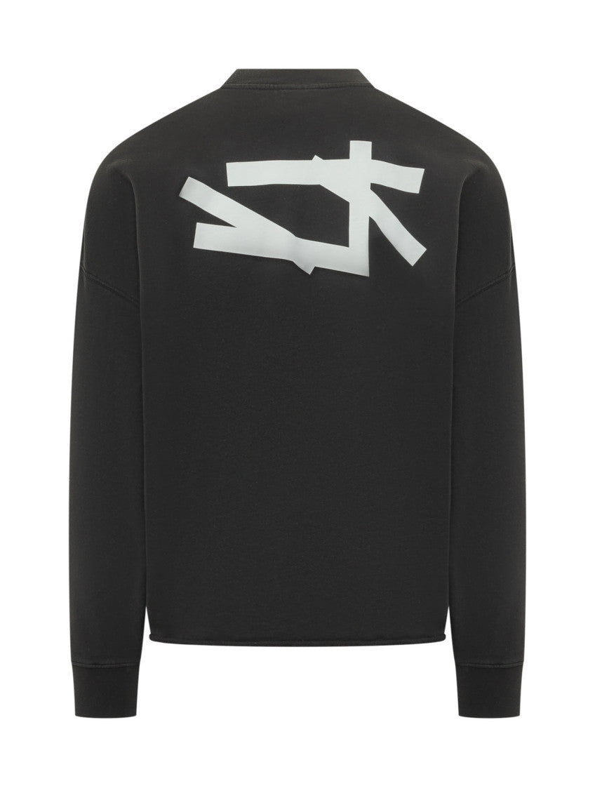 Black Crew Neck Sweatshirt 2