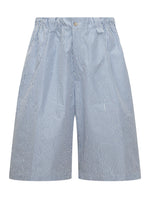 Blue Striped Shorts 1