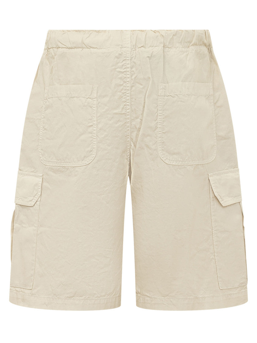 White Logo Shorts 2