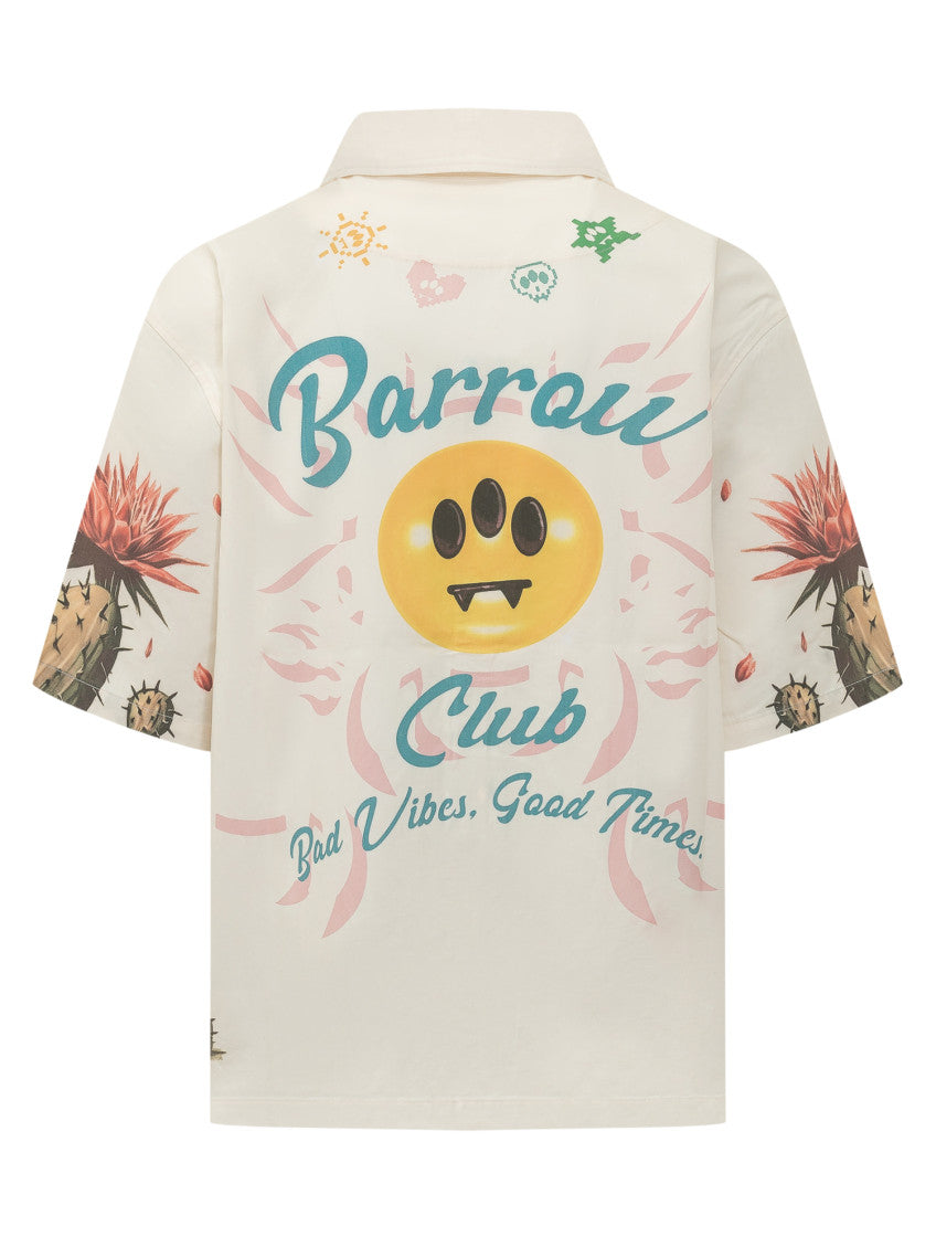 Beige Regular Printed Shirt 2