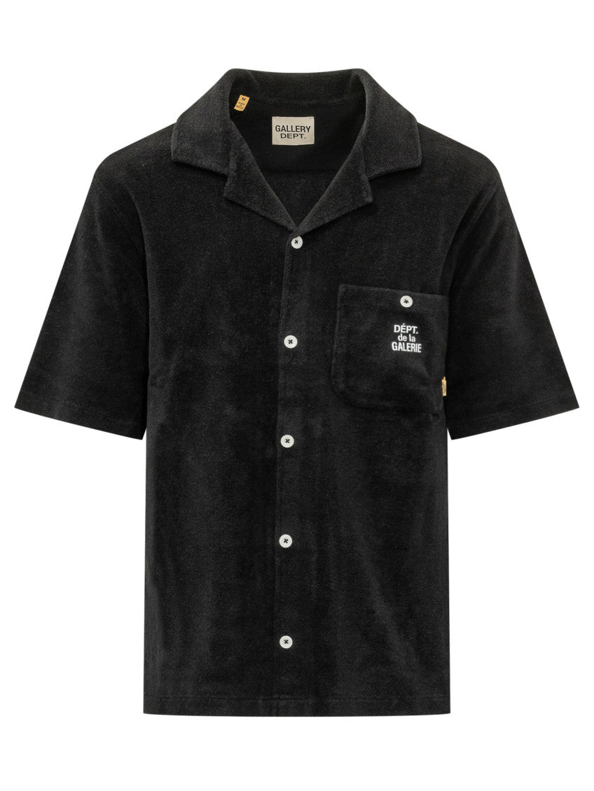Black Relaxed Logo Shirt 1