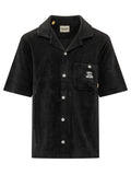 Black Relaxed Logo Shirt 1