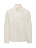 White Regular Solid Shirt 1