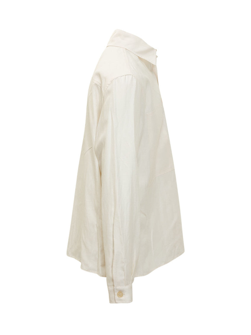 White Regular Solid Shirt 2