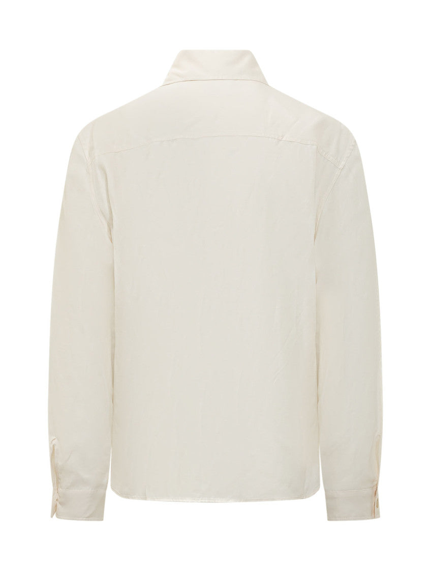 White Regular Solid Shirt 3