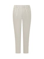 Beige Relaxed Joggers Pants 1
