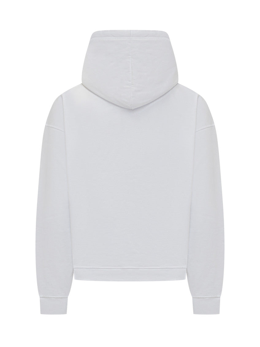 White Graphic Hoodie 2