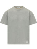 Grey Solid Crew Neck Sweatshirt 1