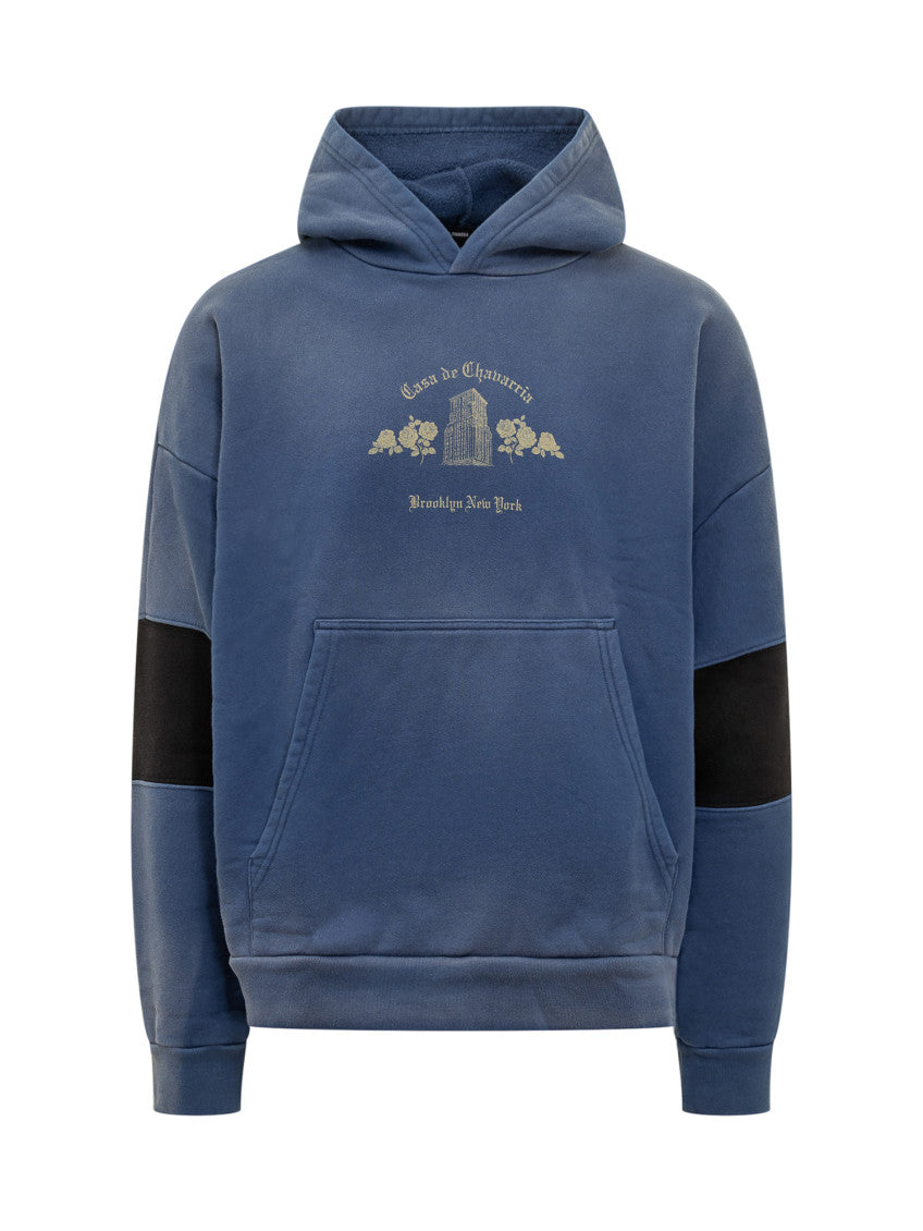Blue Graphic Hoodie 1