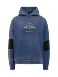 Blue Graphic Hoodie 1