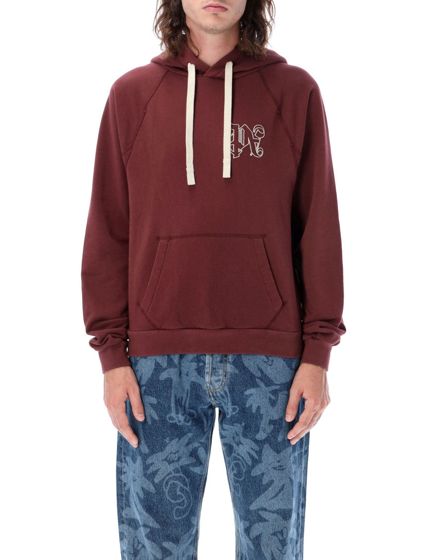 Maroon PA Monogram Hoodie 1