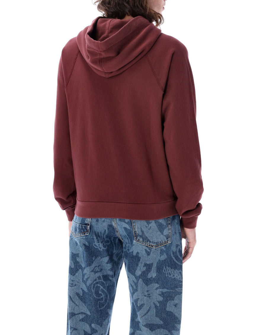 Maroon PA Monogram Hoodie 2