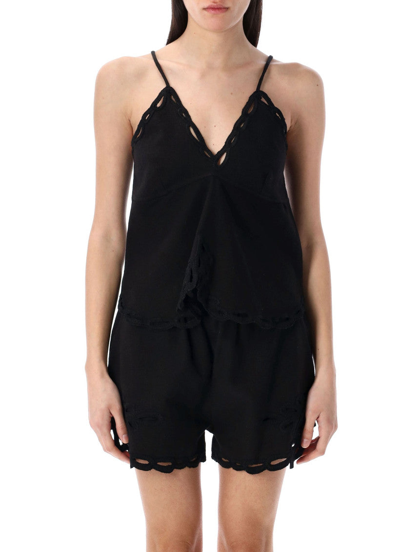 Black Tomeki tank top 1