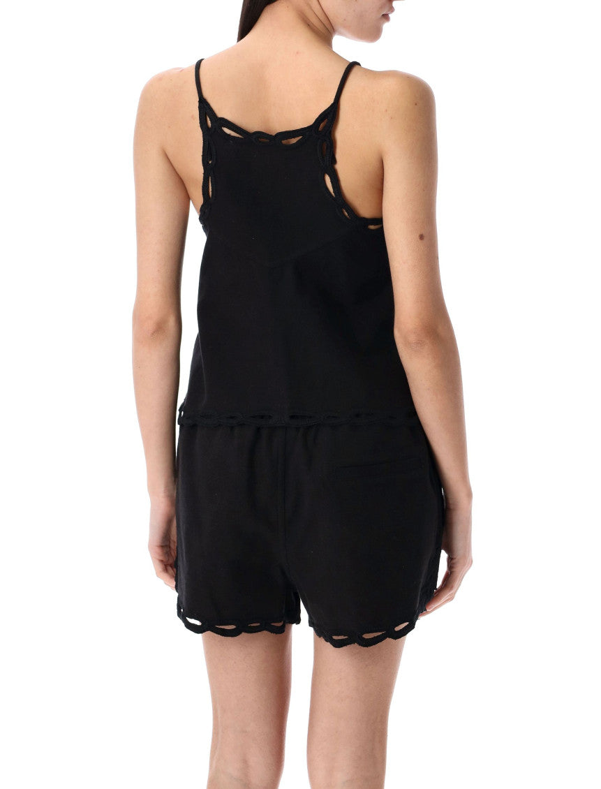 Black Tomeki tank top 2