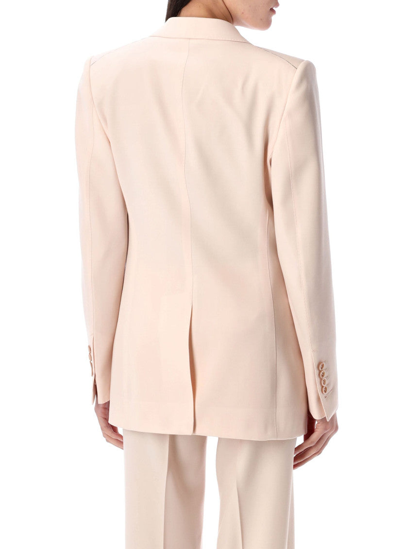 Light Pink Single Breast Blazer 2