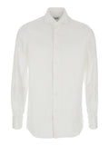 White Regular Solid Shirts 1