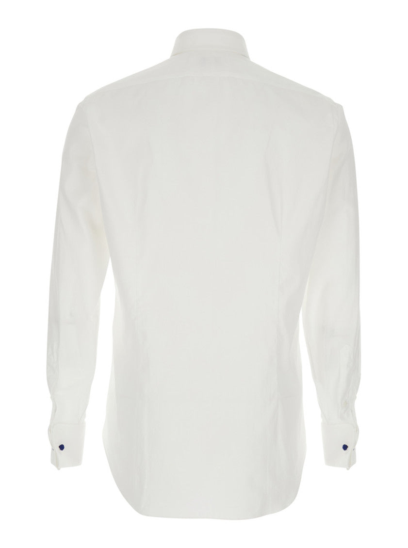 White Regular Solid Shirts 2