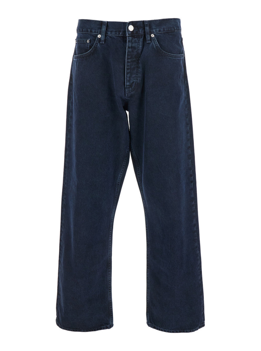 Blue Mid Rise Jeans 1