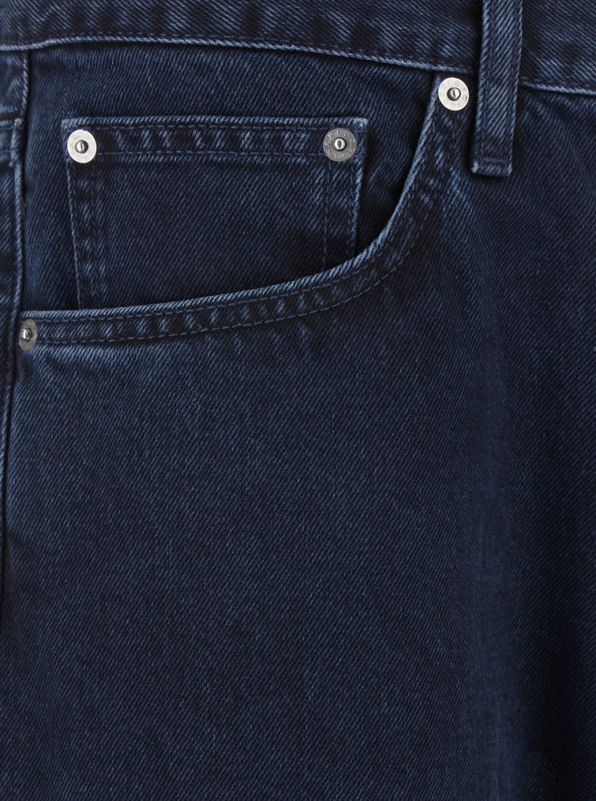 Blue Mid Rise Jeans 3