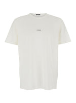 White Crew Neck T-Shirts 1