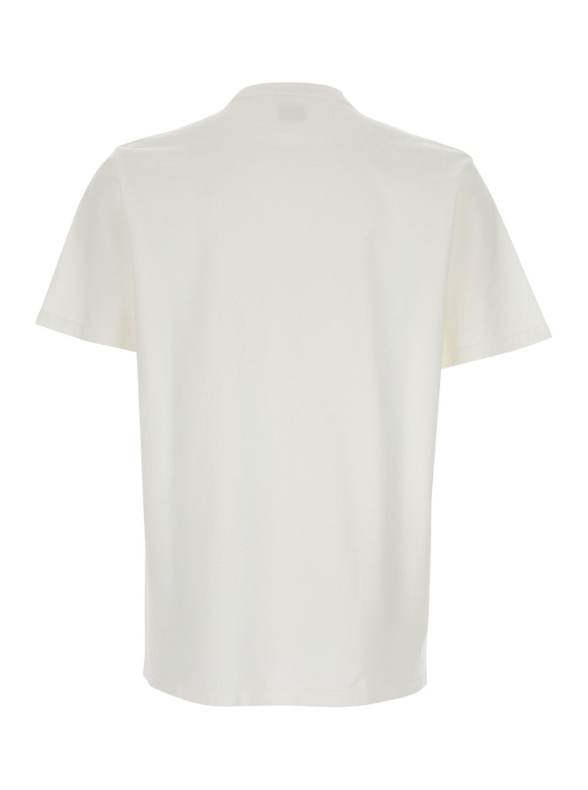 White Crew Neck T-Shirts 2