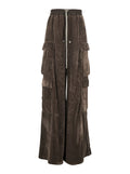 Brown Regular Cargos Pants 1