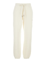 White Relaxed Joggers Pants 1