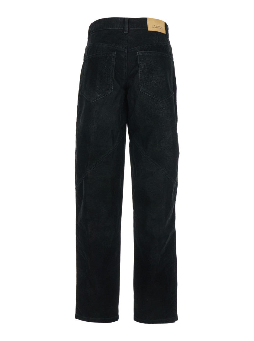 Black Regular Jeans Pants 2