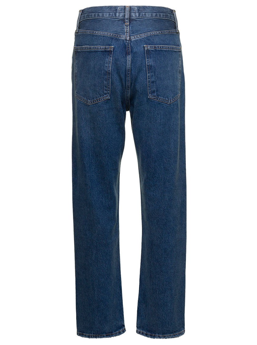 Blue Regular High Rise Jeans 2