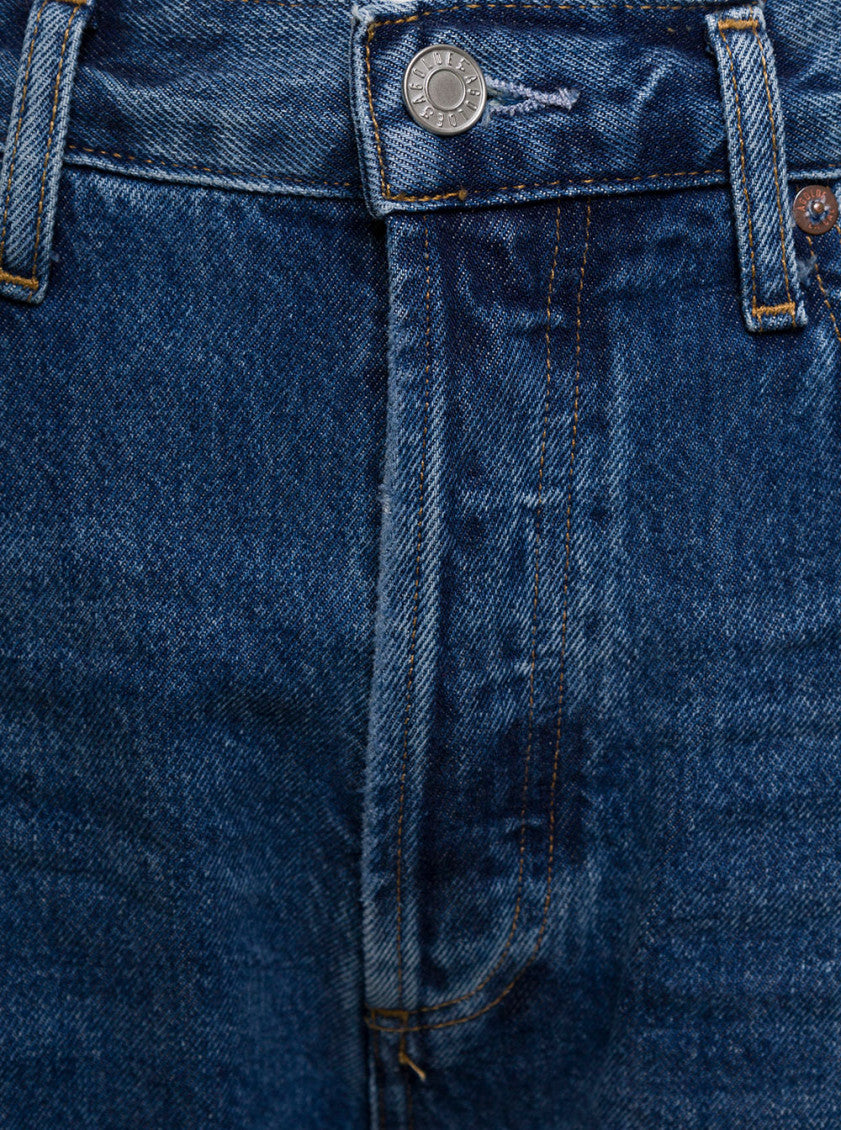 Blue Regular High Rise Jeans 3