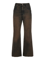 Brown Regular High Rise Jeans 1