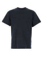 Dark Blue Solid T-Shirts 1