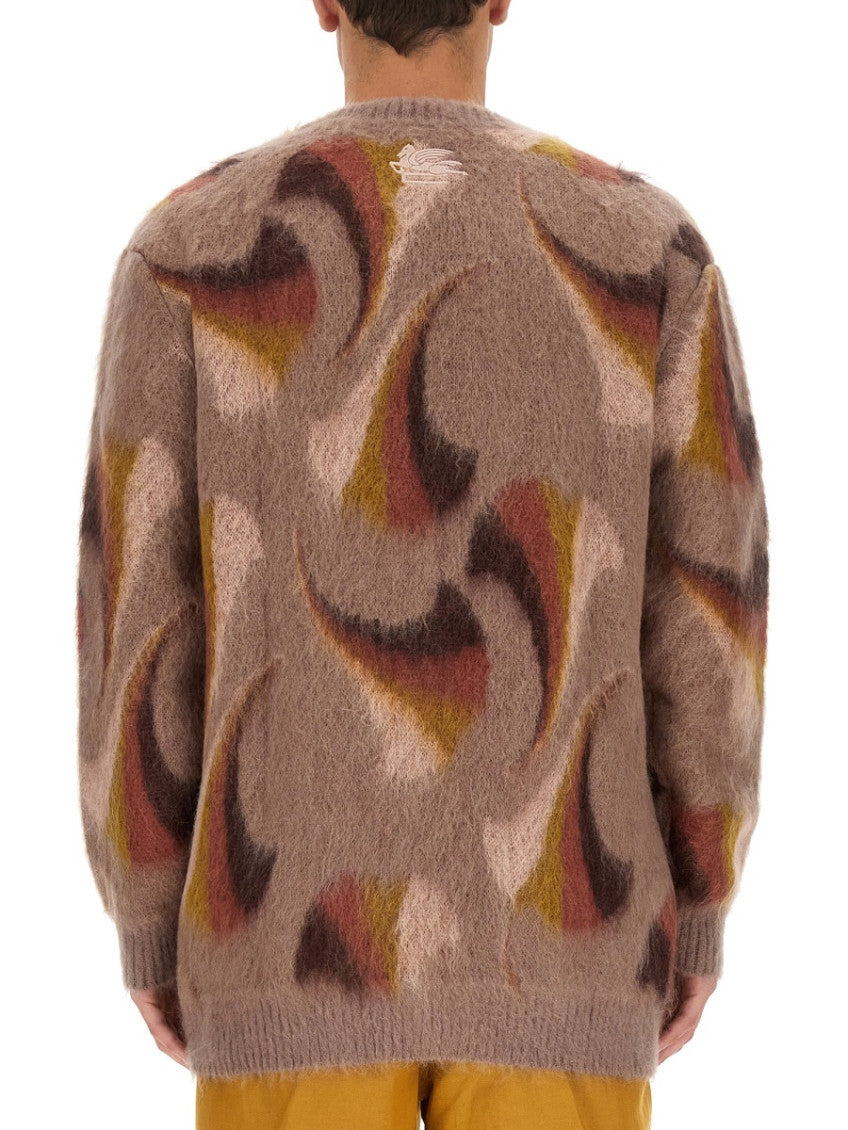 Brown V Neck Cardigans 3
